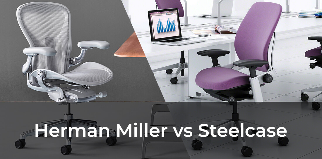 Herman Miller vs Steelcase - Which office chair is better?