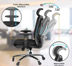 Duramont ergonomic office chair